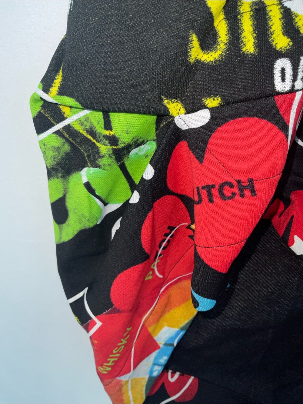 Vivienne Westwood Black Graphic Midi Skirt with Multicolor Print - Picture 8 of 15
